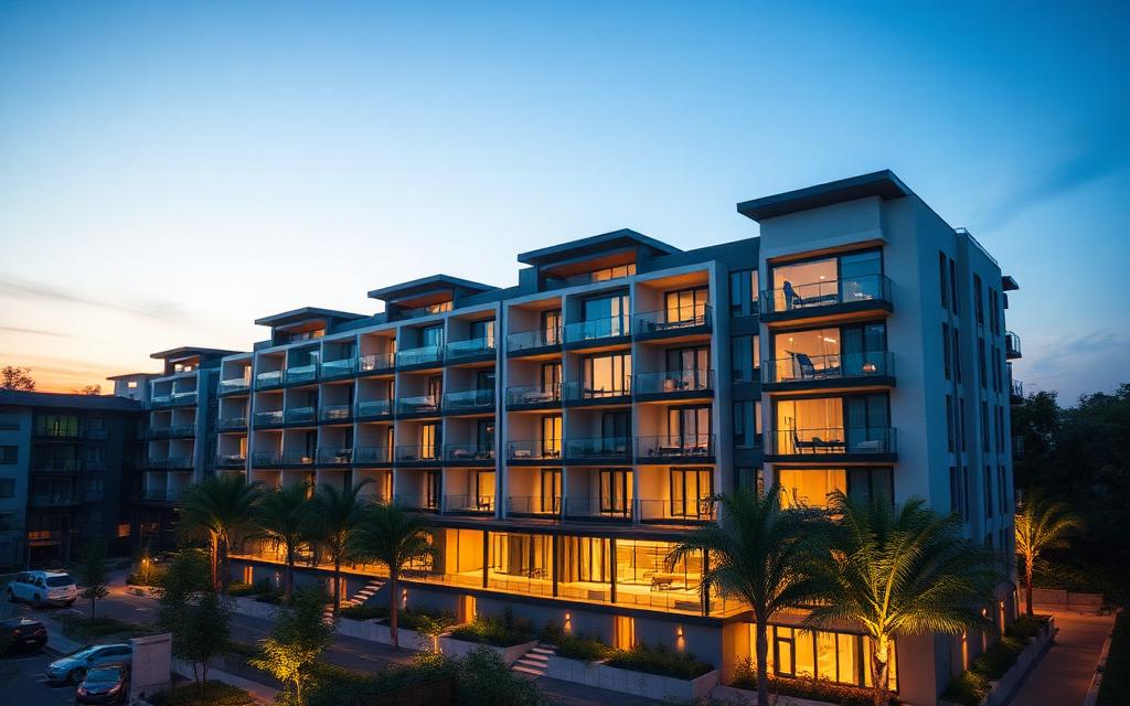 Promotional real estate video preview